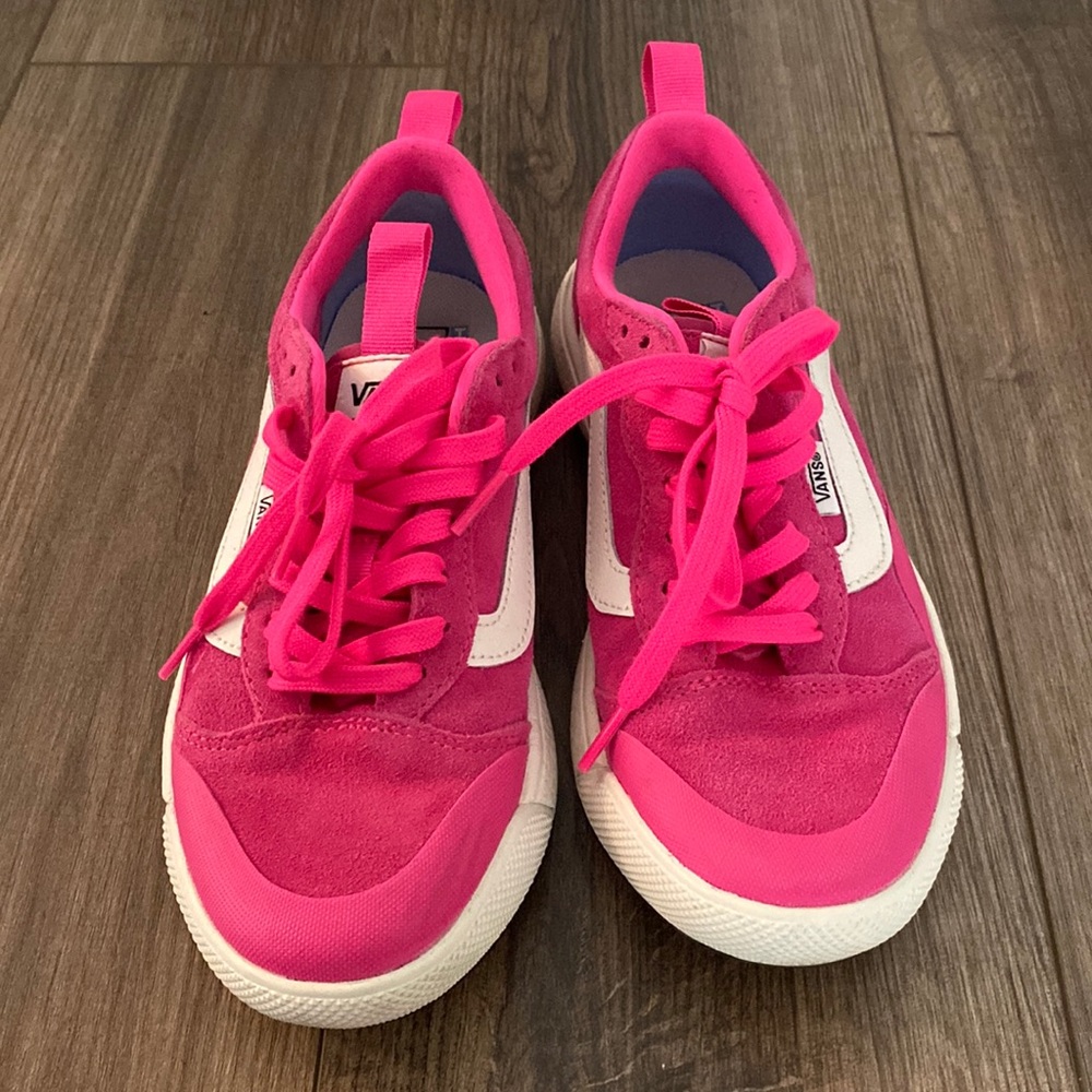Hot pink Vans Ultrarange. Like new. Worn 2x.